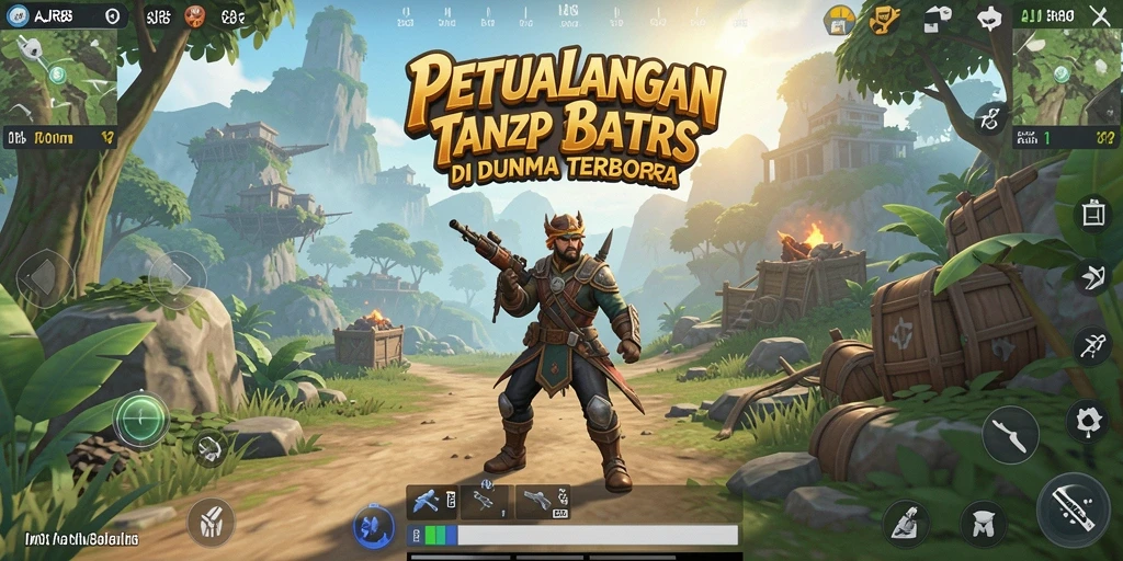 Tampilan menakjubkan dari gameplay Open World AJR88.