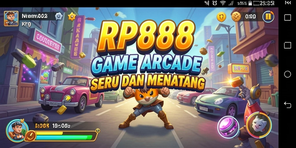 Tampilan utama gameplay RP888 yang menonjol dengan aksi seru.