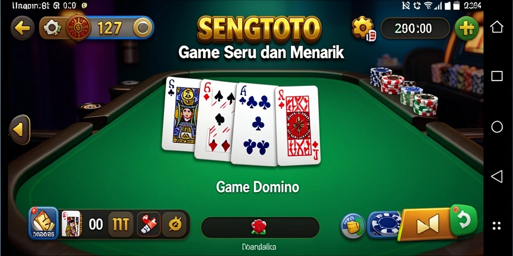 Tampak menakjubkan dari gameplay SENGTOTO dengan tema Domino.